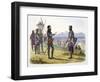 King Edward III refuses succour to his son at the Battle of Crecy, France, 1346 (1864)-James William Edmund Doyle-Framed Giclee Print