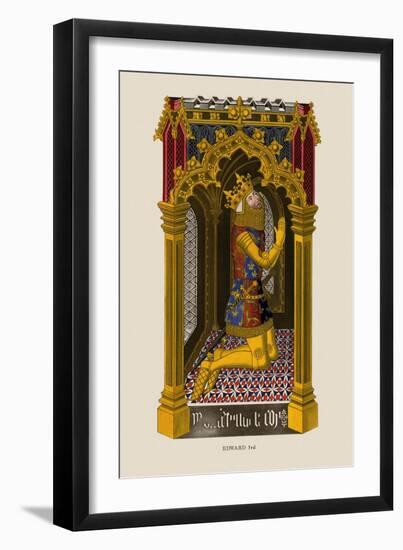 King Edward III-H. Shaw-Framed Art Print