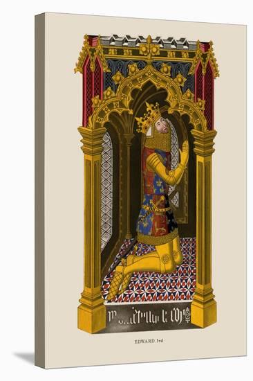 King Edward III-H. Shaw-Stretched Canvas