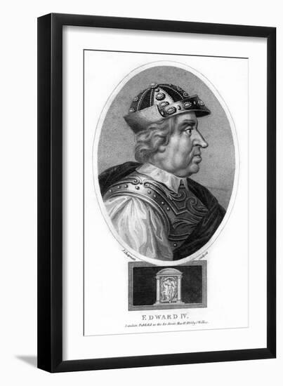 King Edward IV of England-J Chapman-Framed Giclee Print
