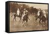King Edward Playing Polo at Long Island, New York, 1930S-null-Framed Stretched Canvas