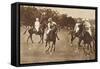 King Edward Playing Polo at Long Island, New York, 1930S-null-Framed Stretched Canvas