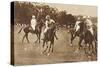 King Edward Playing Polo at Long Island, New York, 1930S-null-Stretched Canvas