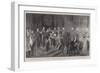 King Edward Receiving the University Deputations-Thomas Walter Wilson-Framed Giclee Print