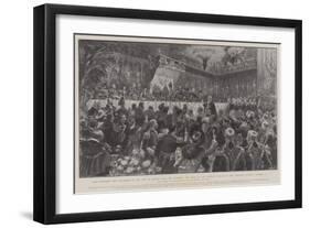 King Edward's First Reception by the City of London Since His Accession-Thomas Walter Wilson-Framed Giclee Print