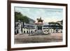 King Edward's Statue, Bombay, India, Early 20th Century-null-Framed Giclee Print
