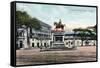 King Edward's Statue, Bombay, India, Early 20th Century-null-Framed Stretched Canvas