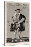 King Edward VI of England-JL Williams-Stretched Canvas