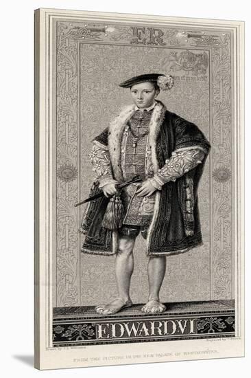 King Edward VI of England-JL Williams-Stretched Canvas