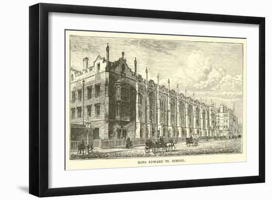 King Edward VI School-null-Framed Giclee Print