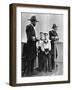 King Edward VII (1841-191) with His Son George (1865-193) and His Two Eldest Grandsons, 1908-null-Framed Giclee Print