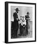 King Edward VII (1841-191) with His Son George (1865-193) and His Two Eldest Grandsons, 1908-null-Framed Giclee Print