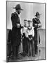 King Edward VII (1841-191) with His Son George (1865-193) and His Two Eldest Grandsons, 1908-null-Mounted Giclee Print