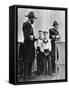 King Edward VII (1841-191) with His Son George (1865-193) and His Two Eldest Grandsons, 1908-null-Framed Stretched Canvas