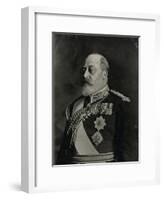 King Edward VII, (Albert Edward, 1841-191), 1904-Valentine & Sons-Framed Giclee Print