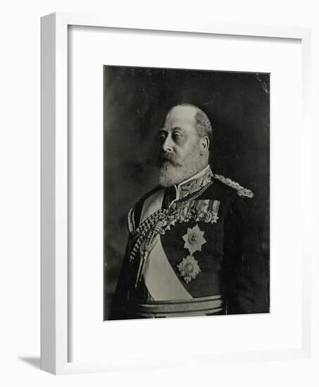 King Edward VII, (Albert Edward, 1841-191), 1904-Valentine & Sons-Framed Giclee Print