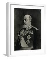 King Edward VII, (Albert Edward, 1841-191), 1904-Valentine & Sons-Framed Giclee Print