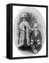 King Edward VII and Queen Alexandra, C1900s-D Knights Whittome-Framed Stretched Canvas