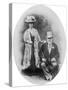 King Edward VII and Queen Alexandra, C1900s-D Knights Whittome-Stretched Canvas