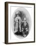 King Edward VII and Queen Alexandra, C1900s-D Knights Whittome-Framed Giclee Print