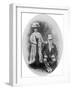 King Edward VII and Queen Alexandra, C1900s-D Knights Whittome-Framed Giclee Print