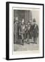 King Edward VII and the Czar at Copenhagen-Amedee Forestier-Framed Giclee Print