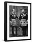 King Edward VII as a Freemason-Russell-Framed Giclee Print