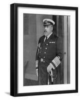 King Edward VII, as a Yachtsman, 1910-null-Framed Giclee Print
