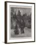 King Edward VII at Friedrichshof-Henry Charles Seppings Wright-Framed Giclee Print