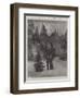 King Edward VII at Friedrichshof-Henry Charles Seppings Wright-Framed Giclee Print