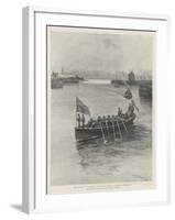 King Edward VII in Denmark, His Majesty Landing at Elsinore on 8 September-Henry Charles Seppings Wright-Framed Giclee Print