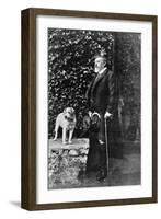 King Edward VII in Scottish Costume-null-Framed Art Print