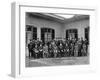 King Edward VII, Prince Fushimi and Staff, Aldershot Command, 1908-1909-Gale & Polder-Framed Giclee Print