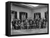 King Edward VII, Prince Fushimi and Staff, Aldershot Command, 1908-1909-Gale & Polder-Framed Stretched Canvas