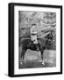 King Edward VII Riding to the Coverts at Sandringham, Norfolk, C1902-C1910-Knights-Whittome-Framed Giclee Print