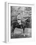 King Edward VII Riding to the Coverts at Sandringham, Norfolk, C1902-C1910-Knights-Whittome-Framed Giclee Print