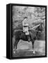 King Edward VII Riding to the Coverts at Sandringham, Norfolk, C1902-C1910-Knights-Whittome-Framed Stretched Canvas