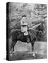 King Edward VII Riding to the Coverts at Sandringham, Norfolk, C1902-C1910-Knights-Whittome-Stretched Canvas