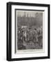 King Edward Vii's First Distribution of Maundy Money at Westminster Abbey on Maundy Thursday-Thomas Walter Wilson-Framed Giclee Print