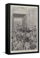 King Edward Vii's Return to Osborne after His Proclamation-Ralph Cleaver-Framed Stretched Canvas