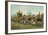 King Edward VII's State Coach Used for Opening of Parliament, 1910-null-Framed Giclee Print