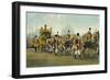 King Edward VII's State Coach Used for Opening of Parliament, 1910-null-Framed Giclee Print