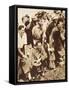 King Edward VIII and Friends Watching Golf at the Open Championships, St. Andrews, 1930S-null-Framed Stretched Canvas