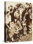 King Edward VIII and Friends Watching Golf at the Open Championships, St. Andrews, 1930S-null-Stretched Canvas