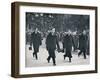 'King Edward VIII and his three brothers follow the gun carriage', 1936-Unknown-Framed Photographic Print