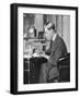 King Edward VIII at Work, 1936-null-Framed Giclee Print