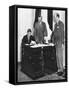 King Edward VIII at Work with His Staff in St James's Palace, London, 1936-null-Framed Stretched Canvas