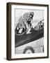 King Edward VIII in an Aeroplane, 1936-null-Framed Giclee Print