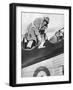 King Edward VIII in an Aeroplane, 1936-null-Framed Giclee Print