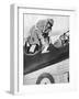 King Edward VIII in an Aeroplane, 1936-null-Framed Giclee Print